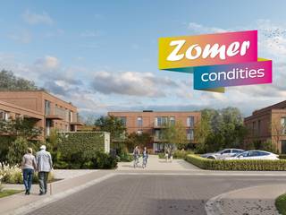 Dit appartement maakt deel uit van het nieuwe woonproject Residentie Flora.<br />Ruim appartement (104 m²) met nr. C0.03  dat zich situeert op het gelijkvloers en wordt gebouwd met zicht op de privatieve tuin. Het omvat onder meer een grote leefruimte met ruime open eilandkeuken, bureau en 2 slpks, badkamer met dubbele wastafel en inloopdouche, berging en toilet. Riant terras van 20m² en het privatief genot van eigen tuin die onderhouden wordt door de gemeenschap.<br /><br />Uiterst energiezuinig E-peil (E9!) dankzij pakket zonnepanelen (energiedelen), warmtepomp met vloerverwarming ( + vloerkoeling) , regenwaterrecuperatie en ventilatiesysteem D.<br /><br />Dit appartement wordt volledig afgewerkt aangeboden waarbij je zelf nog je eigen afwerking kan kiezen tot en met de laminaat in de slaapkamers.<br /><br />Ondergrondse staanplaatsen welke mee dienen aangekocht te worden.<br />Fietsenstalling en lift zijn voorzien. <br /><br />Prijs excl. aankoopkosten en btw. 6% btw mogelijk, ook voor investeerders bij 15-jarige verhuur!<br /><br />Meer info via 09 280 60 60 of info@durabrik.be.<br /><br />Download de brochure op https://www.durabrik.be/nl/nieuwbouwprojecten/boortmeerbeek-wespelaarsebaan <br /><br />* Beelden en oppervlaktes zijn indicatief.
