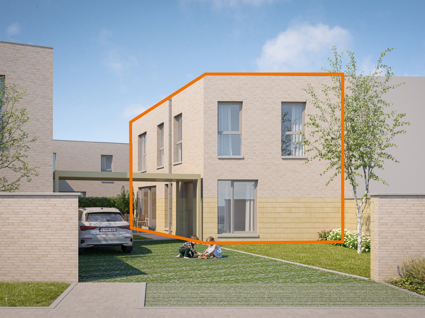 LOT 323 Moderne halfopen energiezuinige woning (207 m²) met 4 slaapkamers - foto 1