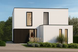 Op een prachtige locatie aan de Tieltstraat 210 in Meulebeke realiseren we 2 stijlvolle woningen op ruime percelen (774 – 778 m²)<br />Hier bouw je geen woning uit een catalogus, maar een thuis op maat, volledig afgestemd op jouw wensen en levensstijl.<br />Laat je hier alvast inspireren door ons voorbeeldontwerp van een moderne woning.<br />Kies voor een volledig afgewerkte woning of voor ruwbouw wind- en waterdicht, afgestemd op uw wensen en budget.<br />Neem vandaag nog contact op voor meer info !<br />