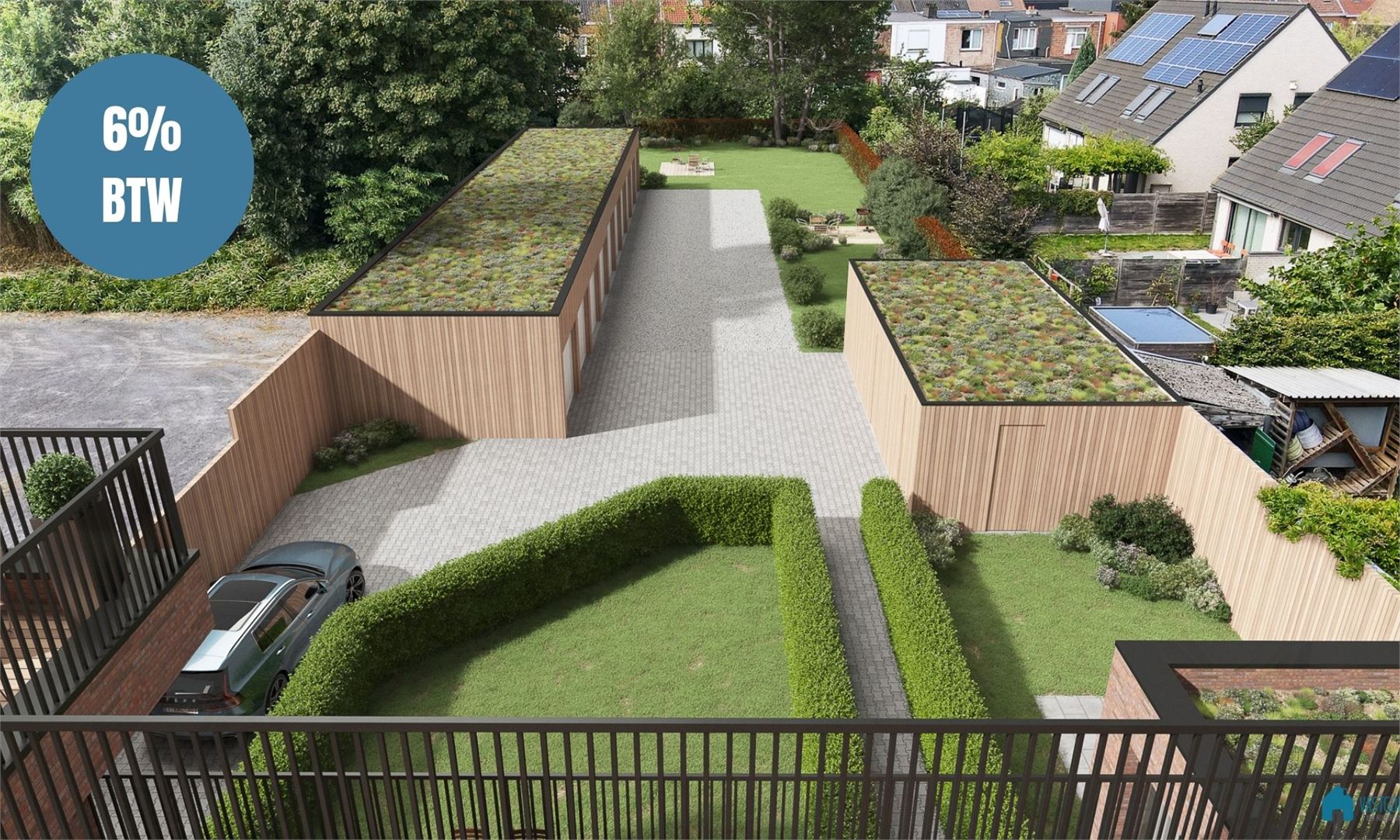 Ruim 2-slaapkamer appartement met tuin - foto 5