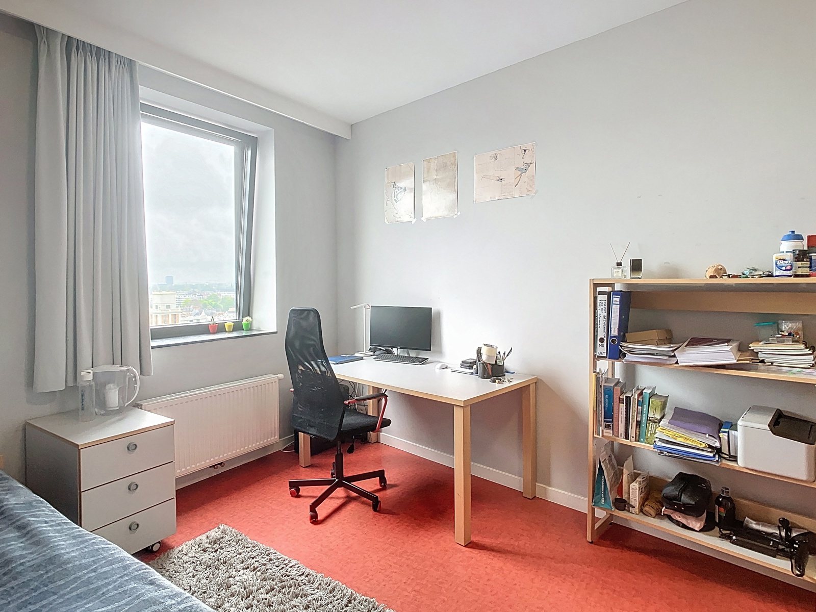 Modern studentroom with private bathroom in Waterview Leuven - photo 4