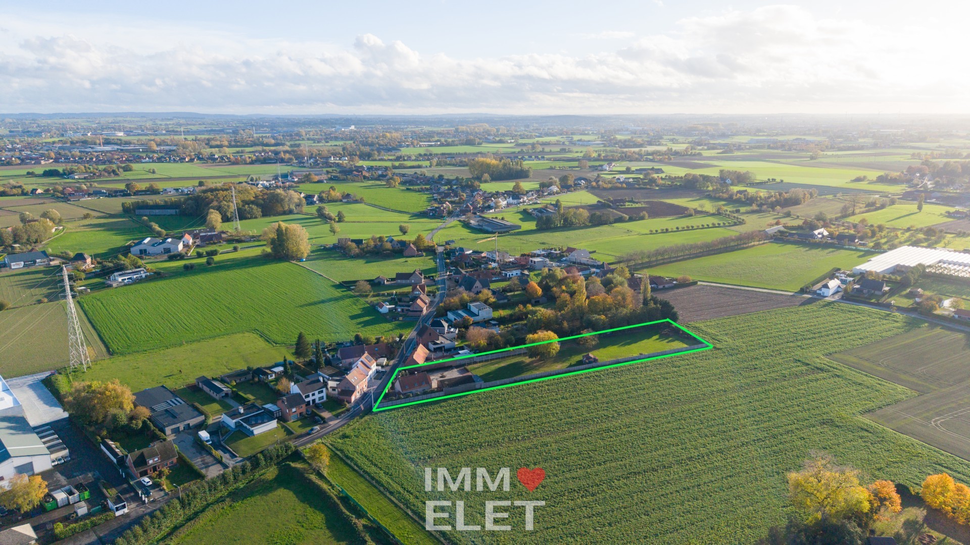 WATERHOEK WAREGEM - LANDELIJKE WONING OP 4.620 M² - foto 3