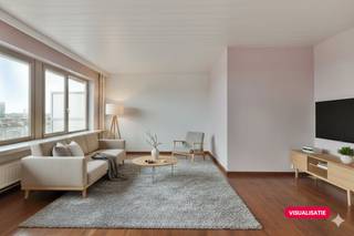 Dit op te frissen appartement met een slaapkamer en terras te koop in Antwerpen is gelegen in een residentieel gebouw op de zevende verdieping...