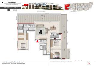 Dit appartement op de tweede verdieping biedt 130,99m² bewoonbare oppervlakte en een terras van 70,91m². Daarnaast kan er nog een garage of standplaats optioneel aangekocht worden.<br />Welkom bij 'Serengeti', waar modern wonen en natuur harmonieus samenkomen. Dit spraakmakende nieuwbouwproject belooft een oase van rust te bieden, omgeven door weelderig groen en doordrenkt met kwaliteit en duurzaamheid.<br />Met maar liefst 49 unieke appartementen en garages, variërend van knusse één-slaapkamer appartementen tot royale drie-slaapkamer pareltjes, biedt 'Serengeti' voor elk wat wils. Elk appartement is doordrenkt met luxe, voorzien van een ruim terras waarop je kunt genieten van de sereniteit van de omgeving.<br />Wat 'Serengeti' echt bijzonder maakt, is onze toewijding aan energiezuinigheid en duurzaamheid. Onze innovatieve warmtepompinstallatie is slechts een voorbeeld van onze toewijding aan milieuvriendelijk wonen. We hebben gekozen voor hoogwaardige materialen die niet alleen de esthetiek, maar ook de levensduur van onze appartementen garanderen.<br />Gelegen op een steenworp afstand van de bruisende markt en de historische Menenpoort, combineert 'Serengeti' het beste van twee werelden: rustige afzondering en het levendige hart van de stad. Of je nu op zoek bent naar een eigen plekje om te settelen of een verstandige investering voor de toekomst wilt maken, onze appartementen bieden de perfecte oplossing.<br />Stap binnen bij 'Serengeti' en ontdek een nieuwe dimensie van hedendaags wonen - waar kwaliteit, duurzaamheid en comfort samenkomen om een leven vol harmonie te creëren. Welkom thuis!