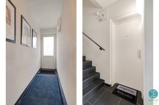 Nabij het centrum gelegen gelijkvloers appartement met twee slaapkamers, tuintje met terras, garage en extra autostaanplaats.<br /><br />De inkomhal met centrale gang en inbouwkast geeft toegang tot een apart toilet, de slaapkamers dewelke zich aan de straatzijde bevinden, de badkamer met ligbad en wastafelmeubel en de berging/wasruimte.<br />Verder leidt de gang naar de ruime woonkamer met open keuken, die is voorzien van de nodige apparatuur, en achteraan doorgang verschaft naar het terras met afgesloten tuin en poortje, waarlangs men makkelijk de achterliggende garagebox bereikt.<br /><br />Achteraan is er nog een extra privatieve parkeerplaats voorzien, maar aangezien het appartement gelegen is aan een gemeentelijke openbare parking, is er vooraan eveneens altijd voldoende parkeergelegenheid.<br />Tenslotte beschikt men nog over een ruime afgesloten kelderberging.<br /><br />Specificaties:<br />- EPC: 113 kWh/(m²jaar) /B-label<br />- Conforme elektrische installatie<br />- Bouwjaar: 2011<br />- Schrijnwerk: PVC en overal rolluiken voorzien<br />- c.v. met vloerverwarming en radiatoren op aardgas