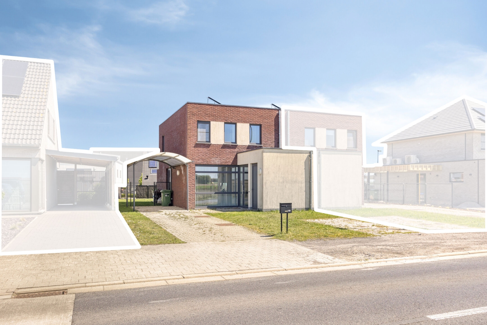 Instapklare en energiezuinige HOB met 3 slpk, zonnige tuin en carport - foto 4