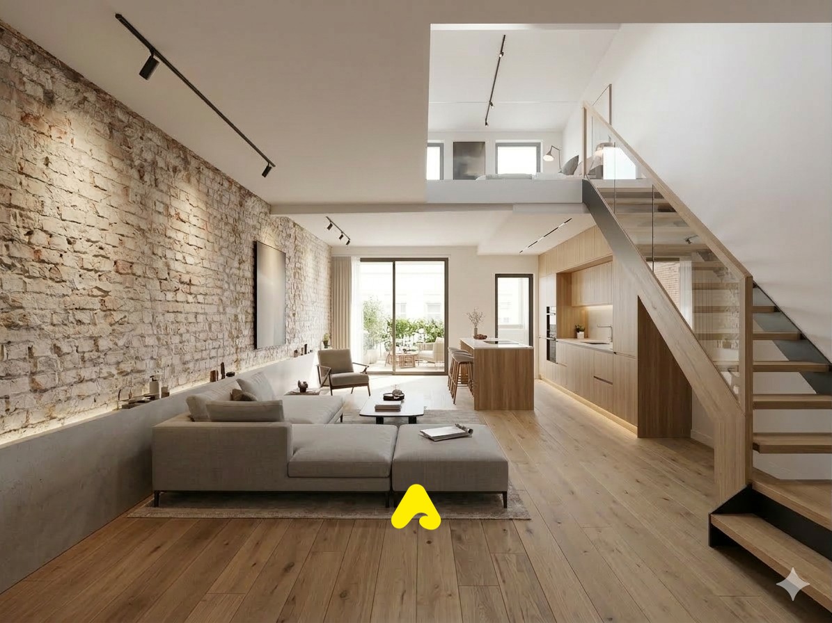 Te renoveren appartement met terras en mogelijkheid tot duplex - foto 3
