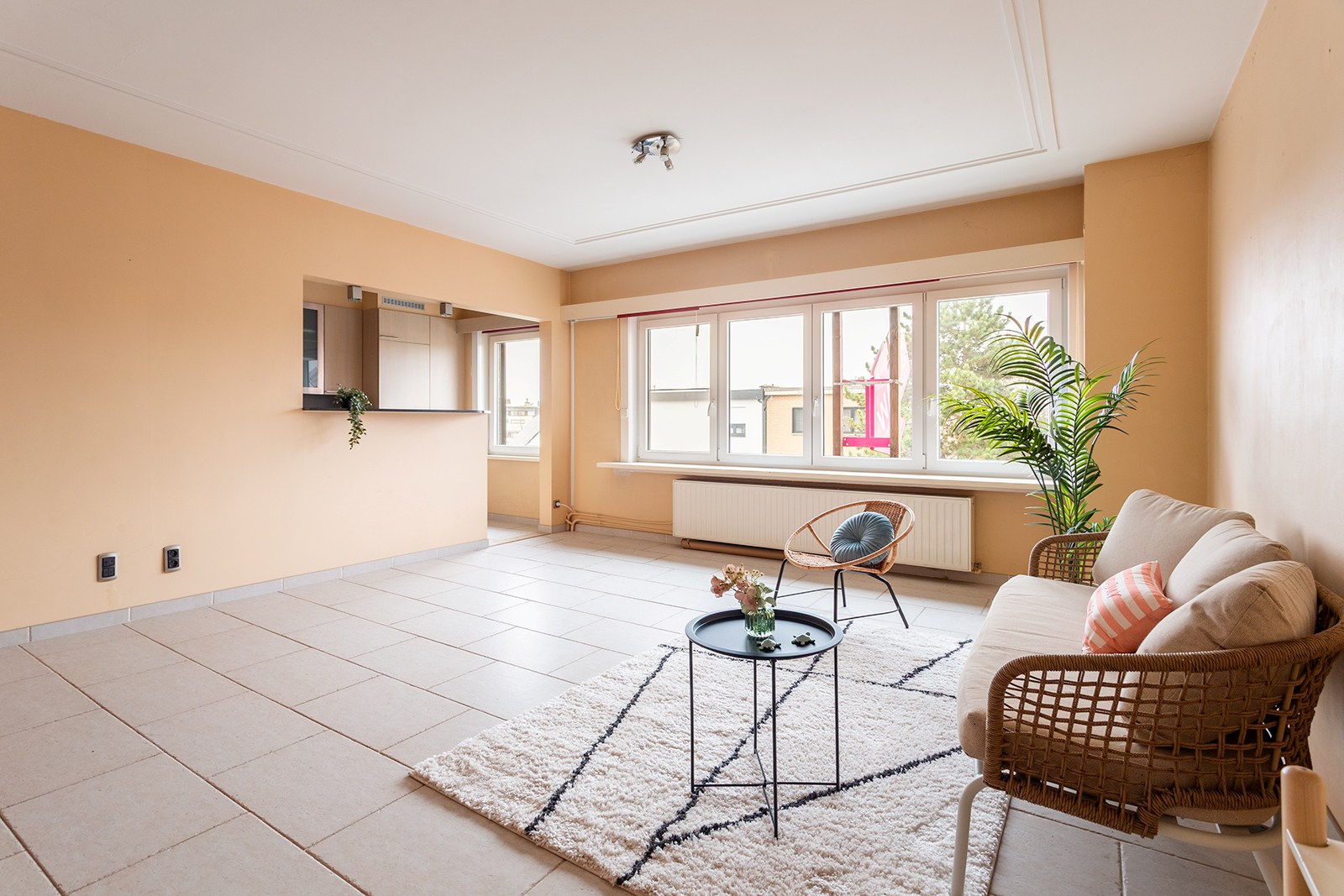 Lichtrijk 2-slaapkamerappartement in kleinschalig gebouw op Linkeroever - foto 4