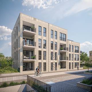 App. 2.3 – Gebouw 3: Dit nieuwbouwappartement op het tweede verdiep in hedendaagse stijl heeft 2 slaapkamers, een terras van +/- 10 m² en een oppervlakte van +/- 100 m². Dit lichtrijk appartement is gelegen op de voormalige site van de historische koffiebranderij Bruynooghe. Alle panden zijn uitgerust met een systeem van geothermie waarmee energie op een duurzame manier uit de bodem wordt gehaald. Elke woonunit beschikt over een eigen individuele warmtepomp voor de aansturing van de vloerverwarming en aanmaak van warm water. <br />Dit lichtrijk appartement is gelegen op de voormalige site van de historische koffiebranderij Bruynooghe, tussen de Minister Liebaertlaan en de Vlaanderenkaai. De Branderij is centraal gelegen en vlot bereikbaar via de R8, maar biedt een duurzame oase van recreatie en rust. Via de nieuwe wandel- en fietsas die door de auto-luwe enclave loopt, ben je in een oogwenk aan het charmante kanaal of de bruisende binnenstad, met alle voorzieningen binnen handbereik.<br /><br />Interesse of vragen? Meer info op matexi.be/debranderij of contacteer vrijblijvend onze sales consultants op 056 38 01 67.