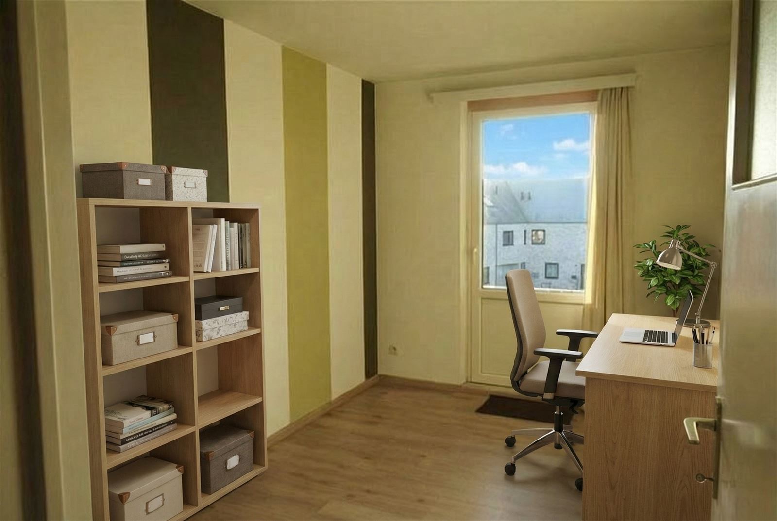 Appartement op tweede verd met mooi groen zicht, 2 slaapkamers - foto 5