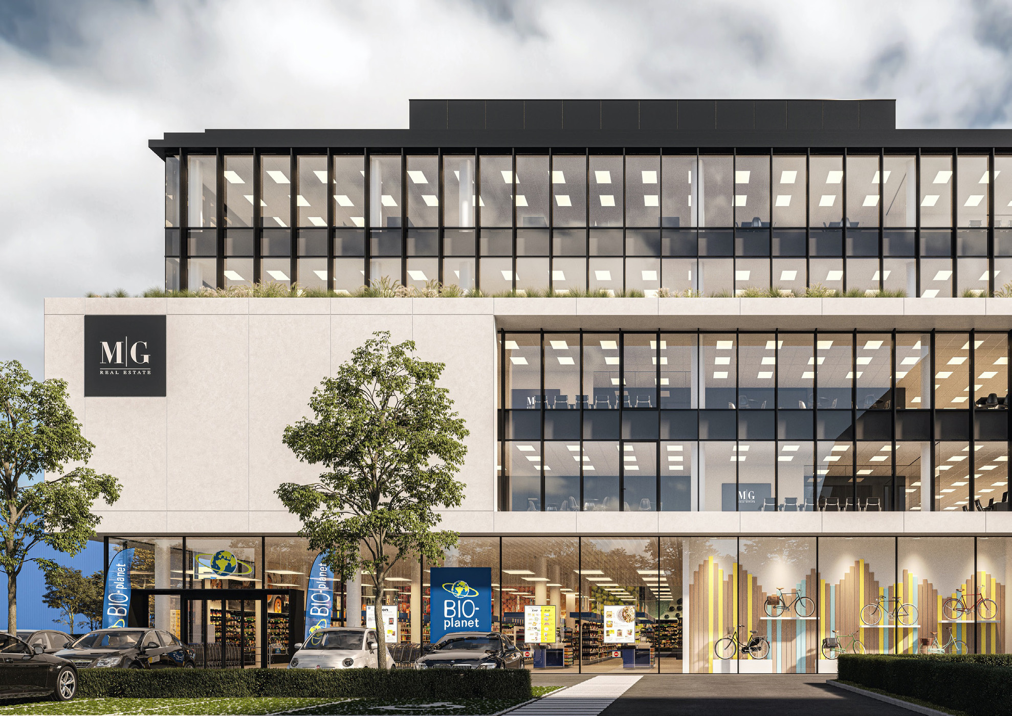 Nieuwbouw kantoor 369m² in MG Square te Gent - foto 4