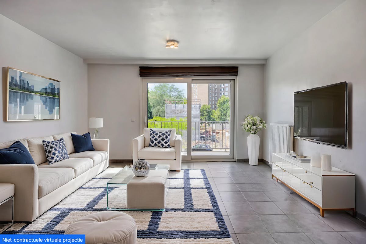 Appartement met 1 slaapkamer en terras te huur in Hoboken - foto 2