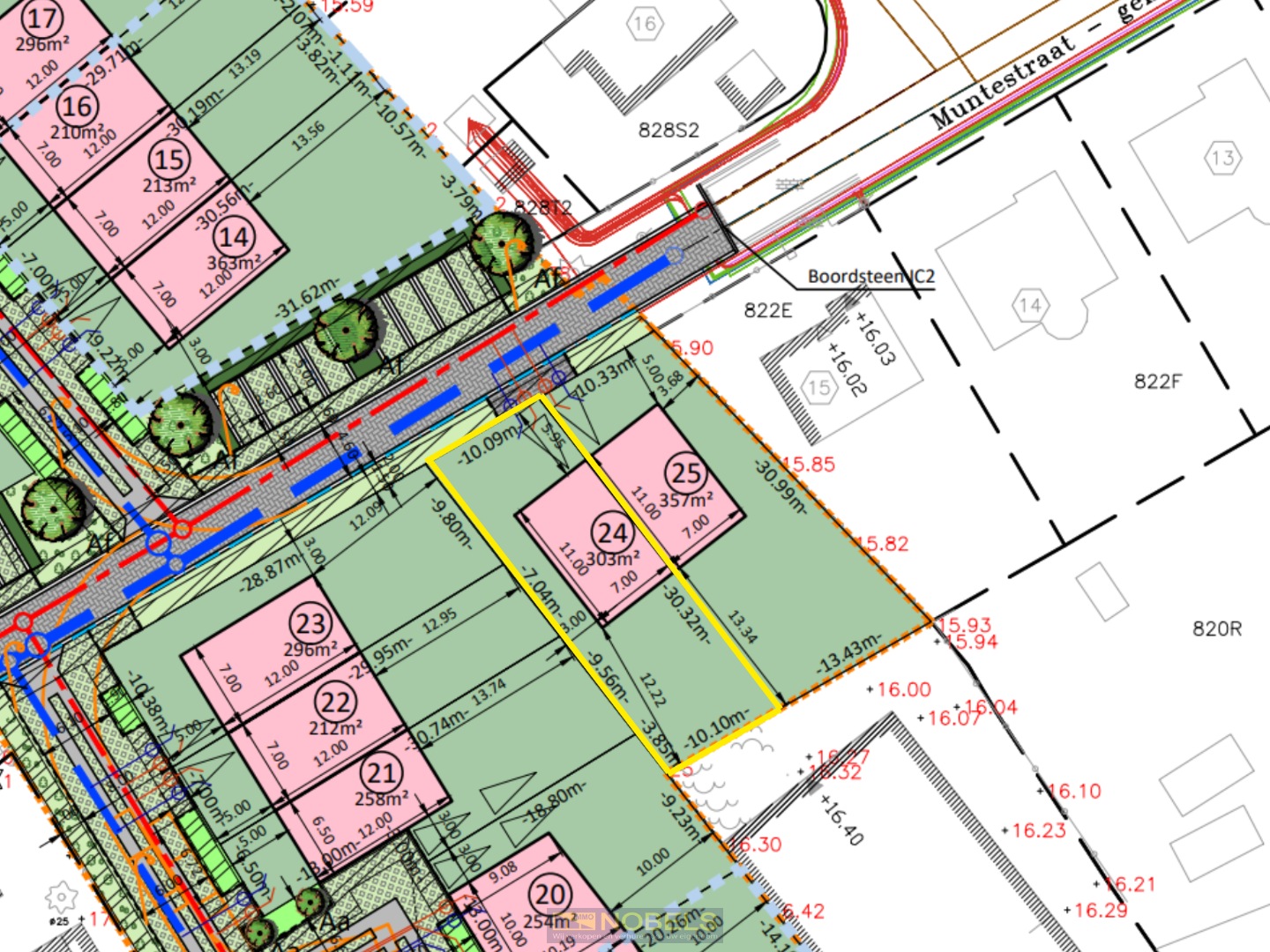 Te koop, Bouwgronden voor halfopen bebouwing op rustige ligging te Oostkamp! - foto 1