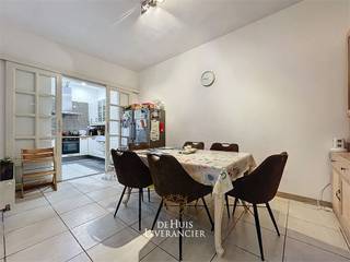 Pal in het centrum van Boom ligt deze woning met mogelijkheid tot het vestigen van een tweewoonst (nog te vergunnen). <br />De oppervlakte leent zich ideaal voor grote gezinnen, nieuw samengestelde gezinnen en gezinnen met een inwonend familielid. <br /><br />We betreden het huis via de inkomhal en lopen door naar de leefruimte, van hieruit hebben we zicht op de binnenkoer. Achter de leefruimte ligt de eetplaats en de keuken. <br /><br />Achter de keuken ligt het tweede woongedeelte van de woning, een volledig afzonderlijke studio met eigen keuken, leefruimte, twee slaapkamers, een gastentoilet en een badkamer. <br />Voor deze aparte unit zijn er nog twee slaapkamers en een apart toilet op de eerste verdieping. <br /><br />Op de eerste verdieping van de woning ontdekken we verder drie ruime slaapkamers en een badkamer. . <br /><br />Tenslotte zijn er nog drie ruime kamers op de tweede verdieping.<br /><br />Een ideale woning dus voor grote families !<br /><br />EPC :  280 kWh/m2 (Label C)<br />Stedenbouwkundige inlichtingen in aanvraag<br />Waterinfo : P-Score = A, G-Score = A<br /><br />Dit is niet wat je zoekt ? Al gehoord van AANKOOPBEGELEIDING ?   Wij zoeken, bezoeken en onderhandelen mee met jou voor eigendommen die worden aangeboden door particulieren, andere makelaars of eigendommen die zelfs (nog) niet te koop staan?<br />Vraag meer informatie over aankoopbegeleiding via welkom@dehuisleverancier.be of 0489/069.000<br /><br />de Huisleverancier : Persoonlijk, voor iedereen Service, Kwaliteit en Vertrouwen !<br /><br />Meer info ?  Contacteer ons (welkom@dehuisleverancier.be of bel/sms/whatsapp op het telefoonnummer 0489/069.000) of vraag ter plaatse meer uitleg aan onze verkoper.