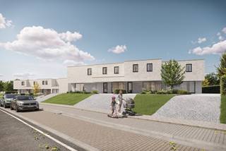 LIGGINGDeze 8 nieuwbouwwoningen zijn gelegen in de Kloosterstraat nabij het centrum van Zottegem. De oplevering van dit uniek project staat gepland...