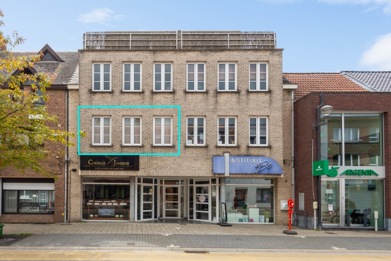 Appartement in centrum op 1eV met 2 SLK, LIFT & ruim terras - foto 1