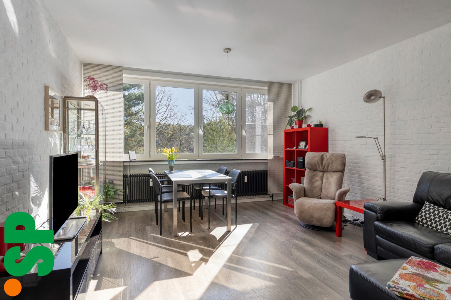 Gerenoveerd duplex-appartement gelegen op een groene locatie - foto 4