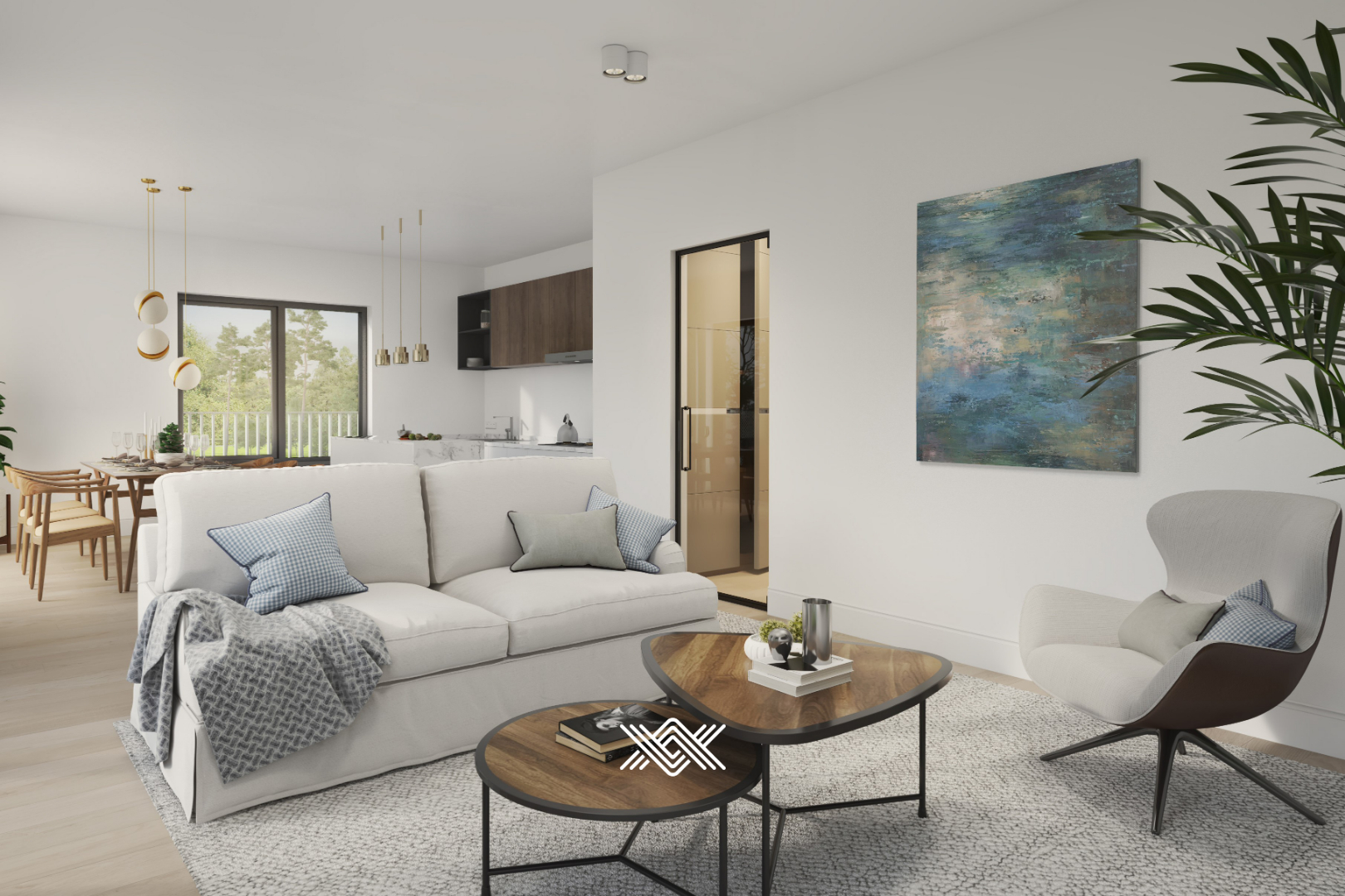 Nieuw appartement in Gent met 1 slaapkamer - foto 3