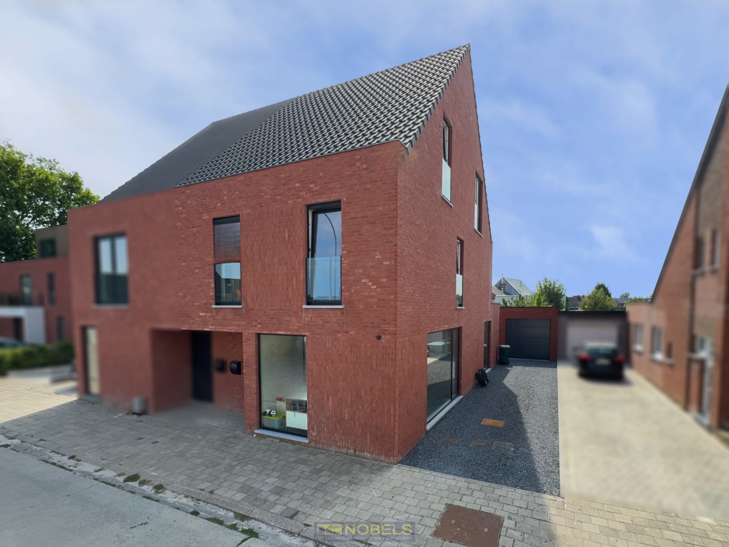 Te koop, energiezuinige nieuwbouwwoning met garage en tuin te Oudenaarde (Eine) - photo 1
