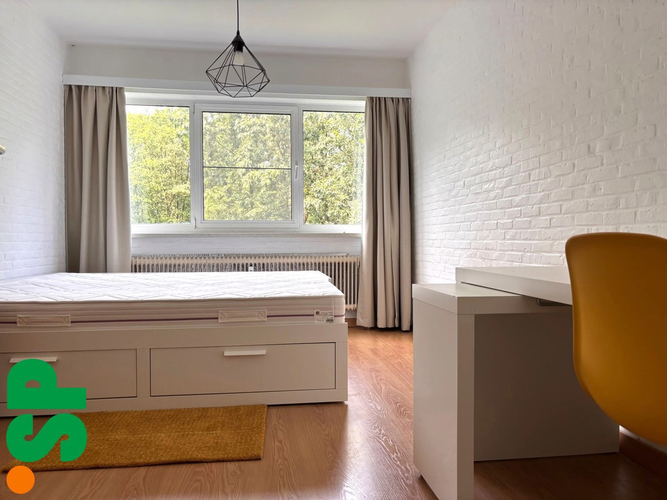 Gemeubeld duplex-appartement op een rustige ligging nabij de Europese school.  - foto 5