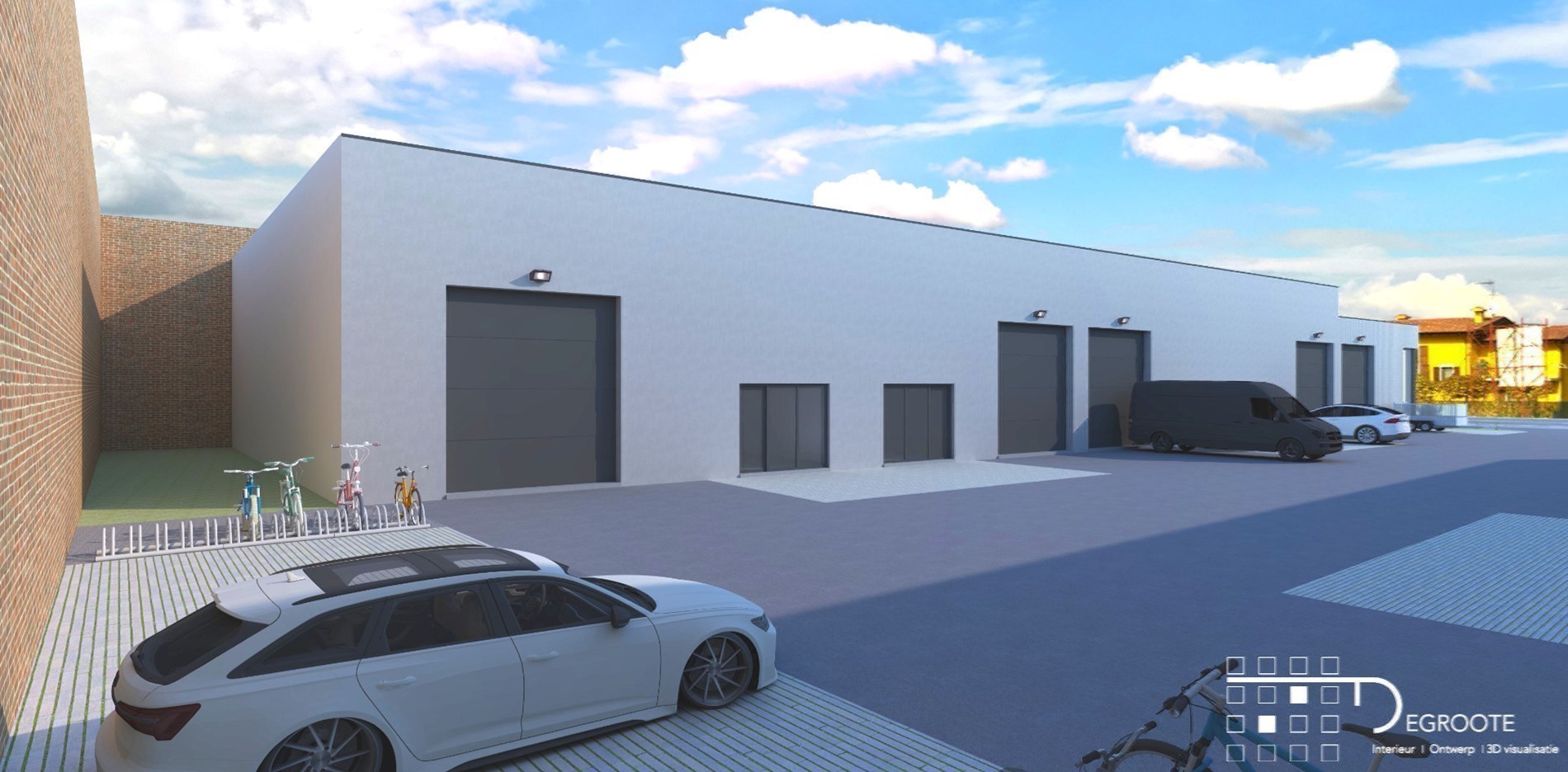 Nieuwbouw KMO-Unit in Waregem/Sint-Eloois-Vijve incl. 2 standplaatsen (Unit 8) - foto 4