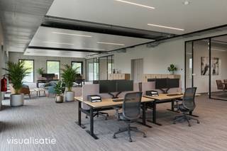 <strong>Energieneutraal kantoor te huur – 256 m² in toekomstgericht bedrijfsgebouw Kempus • Beschikbaar vanaf 01/11/2026</strong><br /><br /><strong>Ligging:</strong> Kempus bevindt zich op een strategische locatie aan de rand van de Turnhoutse stadsring, vlak bij de E34. De bereikbaarheid is uitstekend dankzij de nabijheid van openbaar vervoer en de ruime gratis parking op het terrein. De groene omgeving rond het gebouw zorgt voor een aangename en rustige werksfeer.<br /><br /><strong>Beschrijving: </strong>Kempus is een modern, energieneutraal en volledig zelfvoorzienend kantoorgebouw met geothermie, zonnepanelen, zonwerend glas en klimaatplafonds voor een optimaal binnenklimaat. De rustige, gezonde werkomgeving wordt versterkt door voortdurende luchtcirculatie en een ruim balkon op elke verdieping. Het gebouw is volledig toegankelijk en biedt medewerkers extra troeven zoals een ecologische zwemvijver en een aangename wandel- en loopomgeving. Vanaf november 2026 komt een halve verdieping van 256 m² beschikbaar, inclusief gedeelde kitchenette en toegang tot alle gemeenschappelijke faciliteiten.<br />
<p><span><strong>Bijzonderheden:</strong></span></p>
<ul>
<li>
<p><span>Energieneutraal en volledig zelfvoorzienend gebouw</span></p>
</li>
<li>
<p><span>Verwarming en koeling via geothermie</span></p>
</li>
<li>
<p><span>Zonnepanelen en zonwerend glas</span></p>
</li>
<li>
<p><span>Klimaatplafonds voor optimaal comfort</span></p>
</li>
<li>
<p><span>Ruime gratis parking met 26 laadpalen (Type 2 – 11 kW)</span></p>
</li>
<li>
<p><span>Grote balkons op elke verdieping</span></p>
</li>
<li>
<p><span>Volledig toegankelijk, inclusief aangepaste toiletten</span></p>
</li>
<li>
<p><span>Ecologische zwemvijver en wandel-/loopomgeving</span></p>
</li>
<li>
<p><span>Beschikbaar november 2026</span></p>
</li>
<li>
<p><span>256 m² kantoorruimte met gedeelde kitchenette</span></p>
</li>
<li>
<p><span>Uitgebreid pakket aan inbegrepen diensten en onderhoud</span></p>
</li>
</ul>