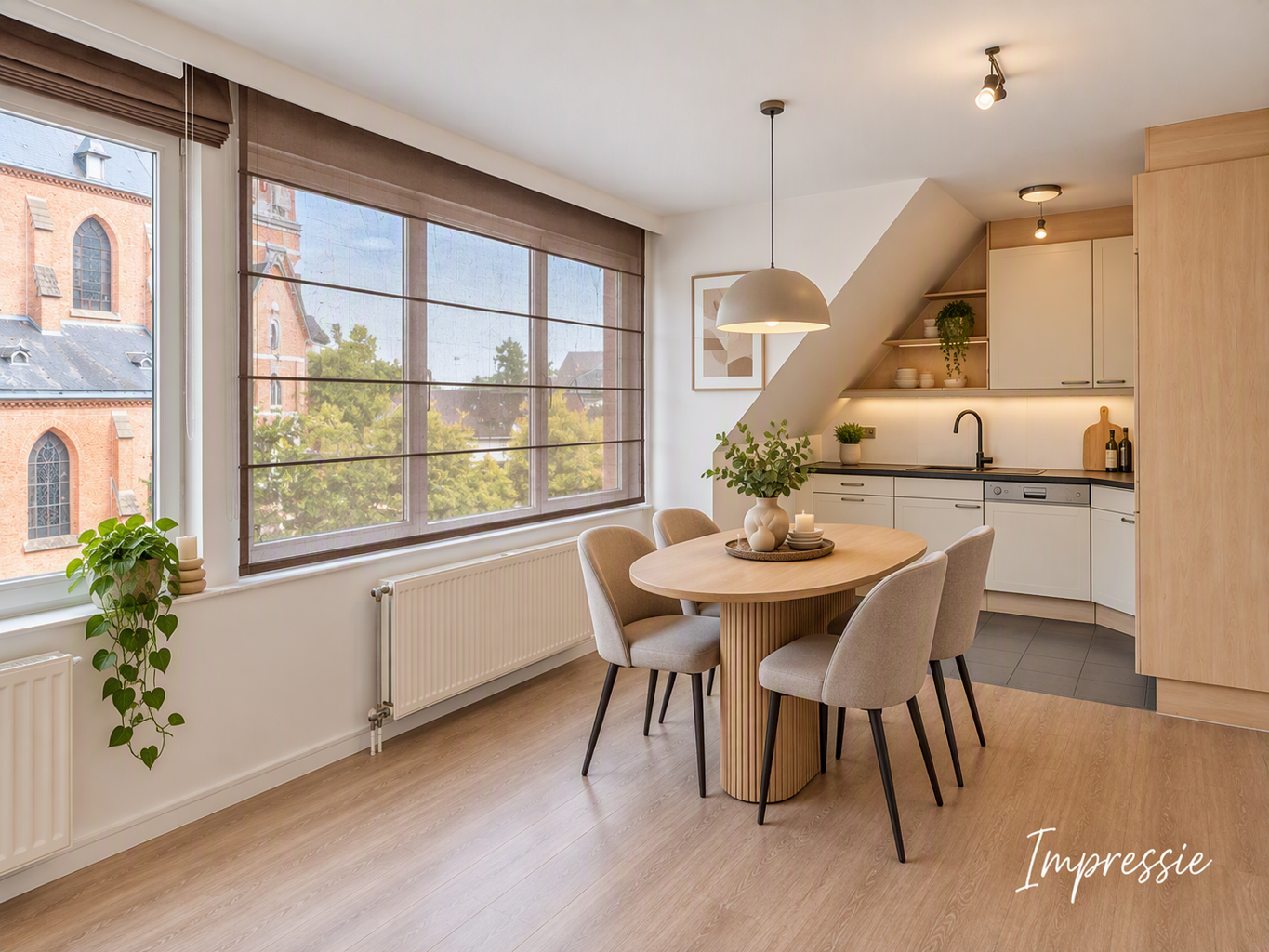 Dakappartement met 1 slpk + extra zolderruimte in Arendonk. - foto 4