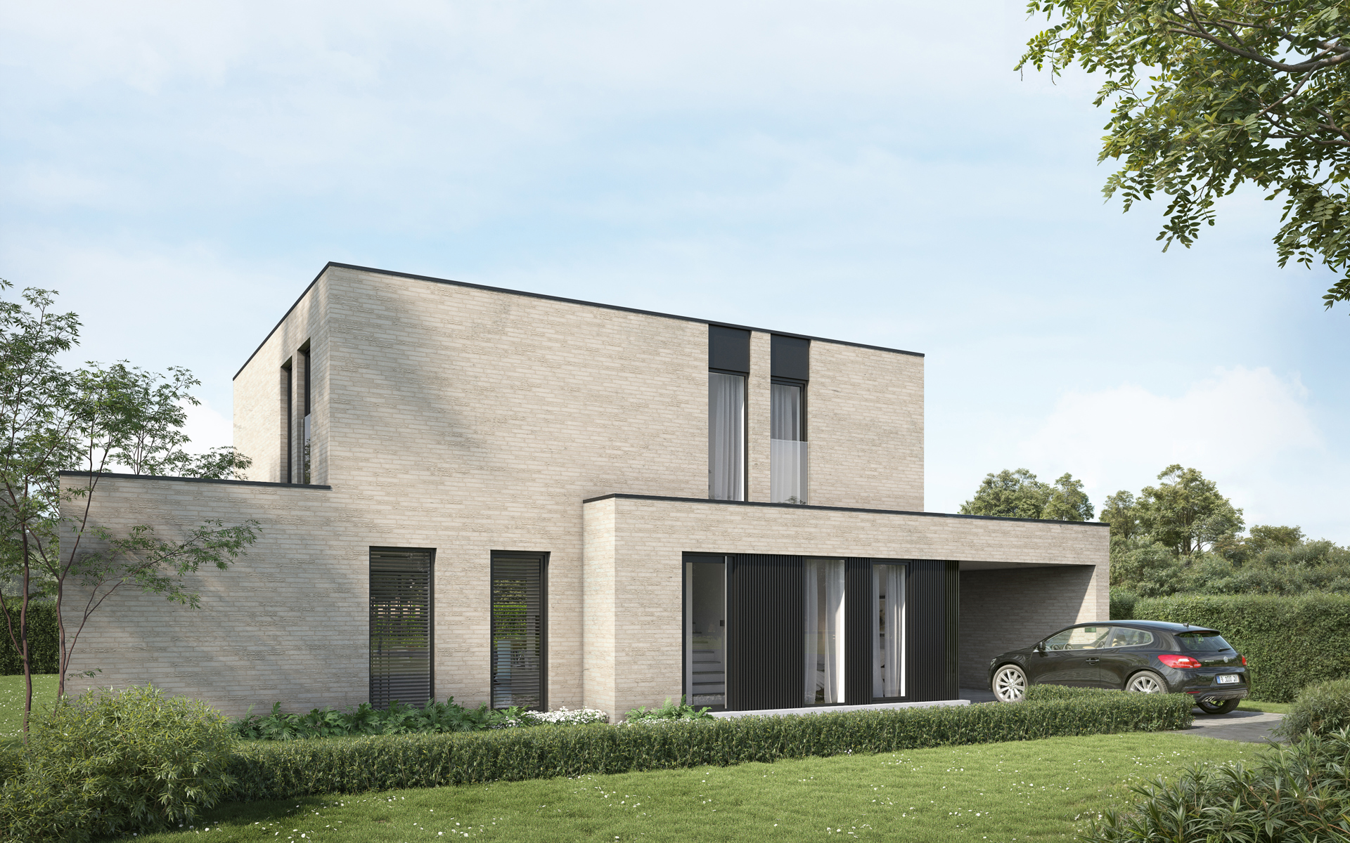 Moderne, vrijstaande nieuwbouwwoning - foto 1