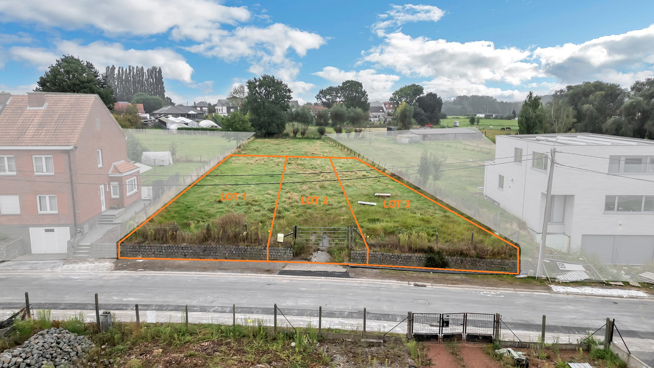 Perceel bouwgrond op rustige en strategische locatie - foto 1