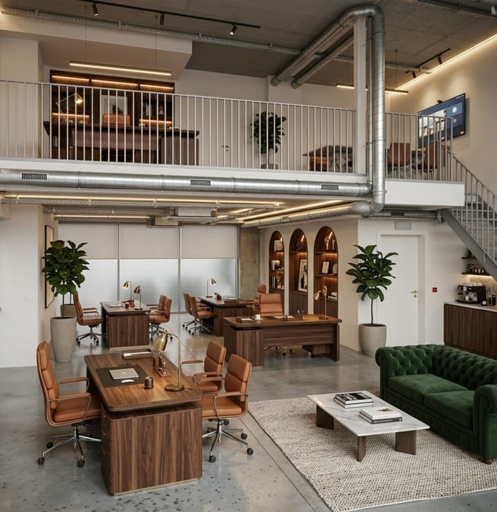 200 m² commerciële ruimte met mezzanine in hartje Merchtem – toplocatie met visibiliteit - foto 2
