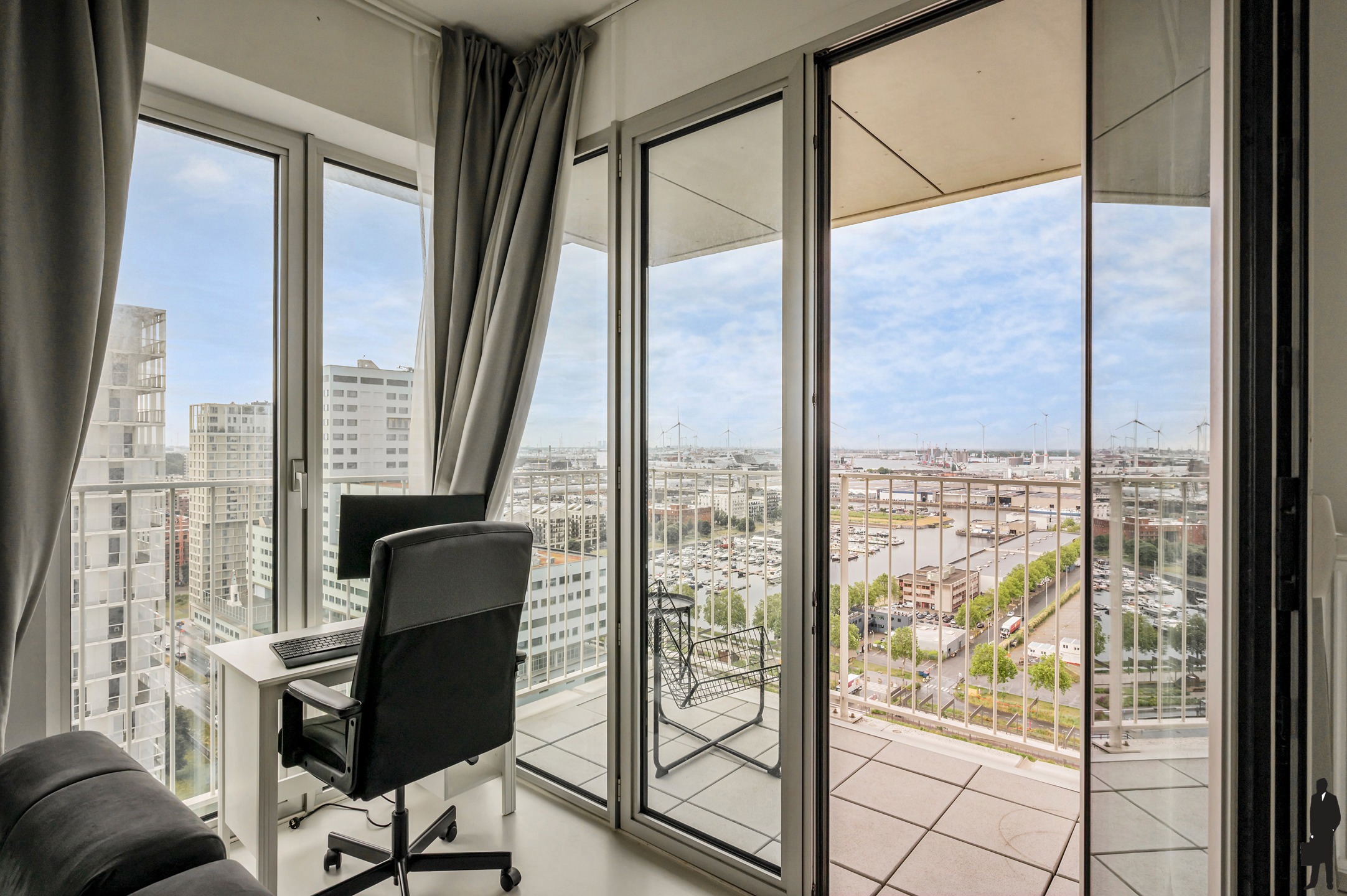 Wonen boven Antwerpen – Exclusief Panorama op de 19e verdieping - foto 5