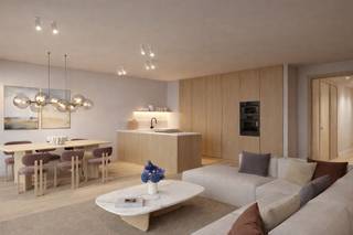 In de residentie Rokerij, bevindt zich deze ruime duplex stapelwoning met een aangename tuin en terras. Dankzij de private inkom ervaart u hier het comfort en de privacy van een woning, gecombineerd met een hedendaagse architectuur.<br /><br />Op het gelijkvloers bevindt er zich een bijzonder ruime en lichtrijke leefruimte met open keuken. De indeling is opgevat met aandacht voor openheid waarbij de grote raampartijen zorgen voor een directe relatie met het terras en de tuin. Dit maakt het geheel uitermate geschikt voor wie houdt van ruimte en licht.<br /><br />De bovenverdieping omvat twee volwaardige slaapkamers, een badkamer met inloopdouche en een afzonderlijk toilet. <br /><br />Met een royale bewoonbare oppervlakte en een doordachte indeling vormt deze stapelwoning een interessante keuze voor gezinnen of wie net dat beetje extra ruimte zoekt aan de kust. De rustige ligging in Westkapelle, met een vlotte verbinding naar Knokke en de zee, maakt het plaatje compleet.<br /><br />Er is eveneens de mogelijkheid tot het aankopen van een staanplaats of garagebox in het gebouw. <br /><br />Meer informatie over dit project? Contacteer Willem Cauwels: 050/89.27.70