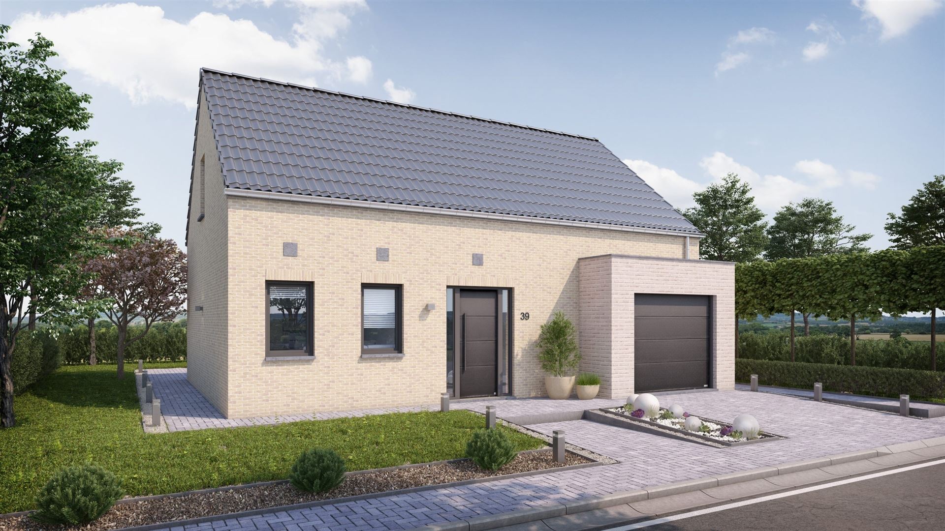 Ruim stuk bouwgrond voor open bebouwing - foto 1