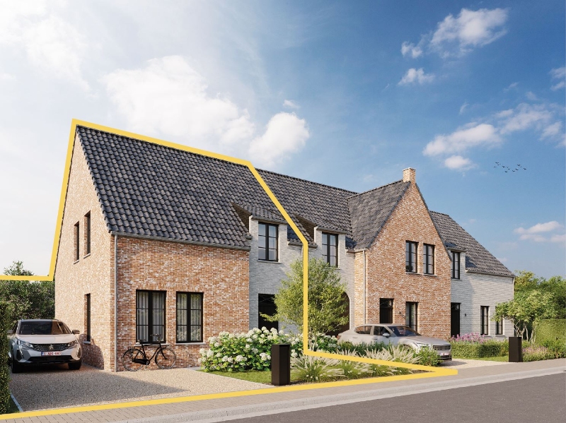 Maison à vendre à Zwevezele avec 3 chambres - photo 1