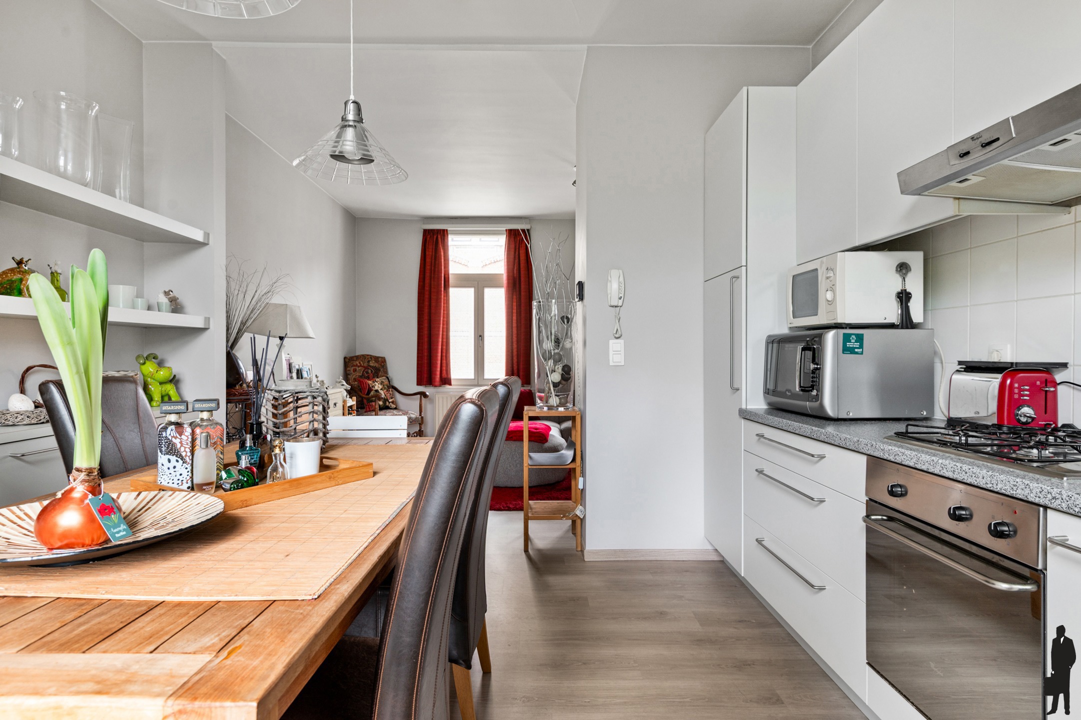 Duplex appartement met 2 slaapkamers in centrum van Kontich - foto 4