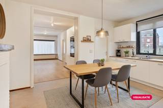 Are you looking for a home that you can completely renovate or refresh according to your own taste? With a solid basis and a practical layout, this is the ideal project to realize your dream home.The house is located just a few minutes from the center of Anzegem, near major access roads. Local shops, schools and public transport are also in the immediate vicinity.LAYOUTGround floor: entrance hall - spacious living room - spacious kitchen - separate toilet - bathroom - garden with terrace - garageFirst floor: night hall - bedroom 1 - bedroom 2Attic with hatchGENERAL- Central heating: gas- PVC: double glazing- EPC: D- Electricity tested and compliant- Insulated attic floor plate- Renovated in 2017 Are you interested in this house to renovate and would you like to visit it? Don't hesitate to contact me on 0472 18 64 20 or mail to matisse.vandererven@dewaele.com.EPC: 351 kWh/m²EPC: 351.0 kWh/m²