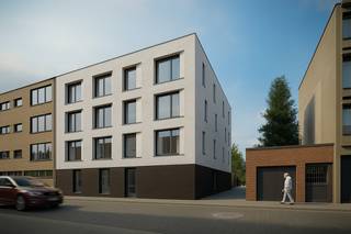 Dakappartement met 2 slaapkamers op de derde verdieping ! Indeling : Inkomhal , 2 slaapkamers , badkamer , apart toilet , woonkamer met open keuken ,...