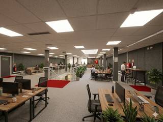 This fully renovated office building for rent is located in the Kouterstraat, Temse's main commercial street, and has excellent visibility...