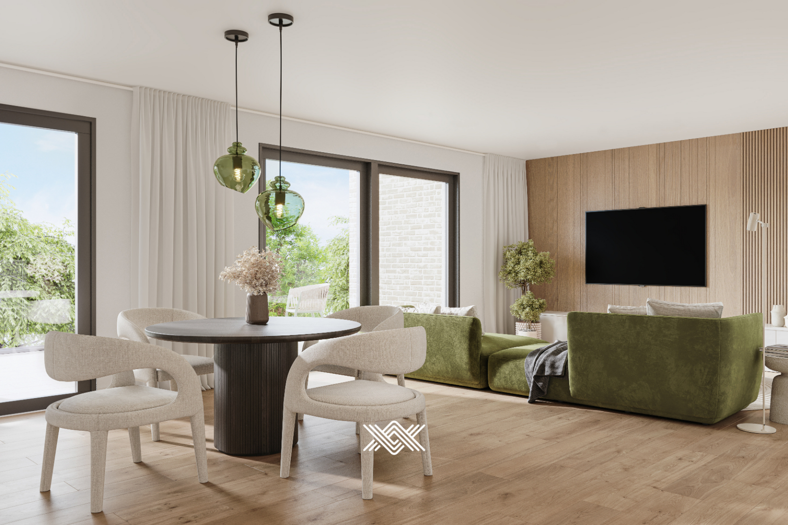 Tweeslaapkamer appartement op de eerste verdieping - foto 3