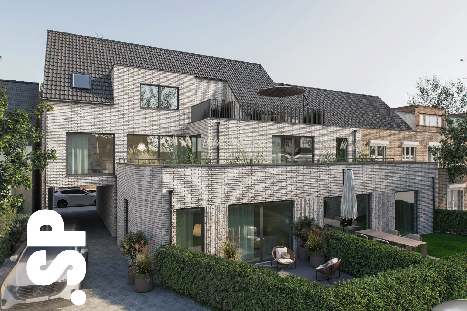 Appartement (gelijkvloers) in residentie 'OLMSEBAAN'. - foto 3