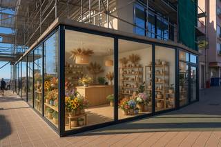 Centraal gelegen winkelruimte te koop op 50 meter van de zeedijk in Koksijde.<br />Ideaal gelegen in het centrum op de hoek van de Koninklijke Baan en de Jacob Jordaenstraat. Diverse mogelijkheden van uitbating.<br />De oppervlakte is maar liefst 155 m2.<br />Casco geleverd.<br />Het pand kan eventueel ook gehuurd worden.