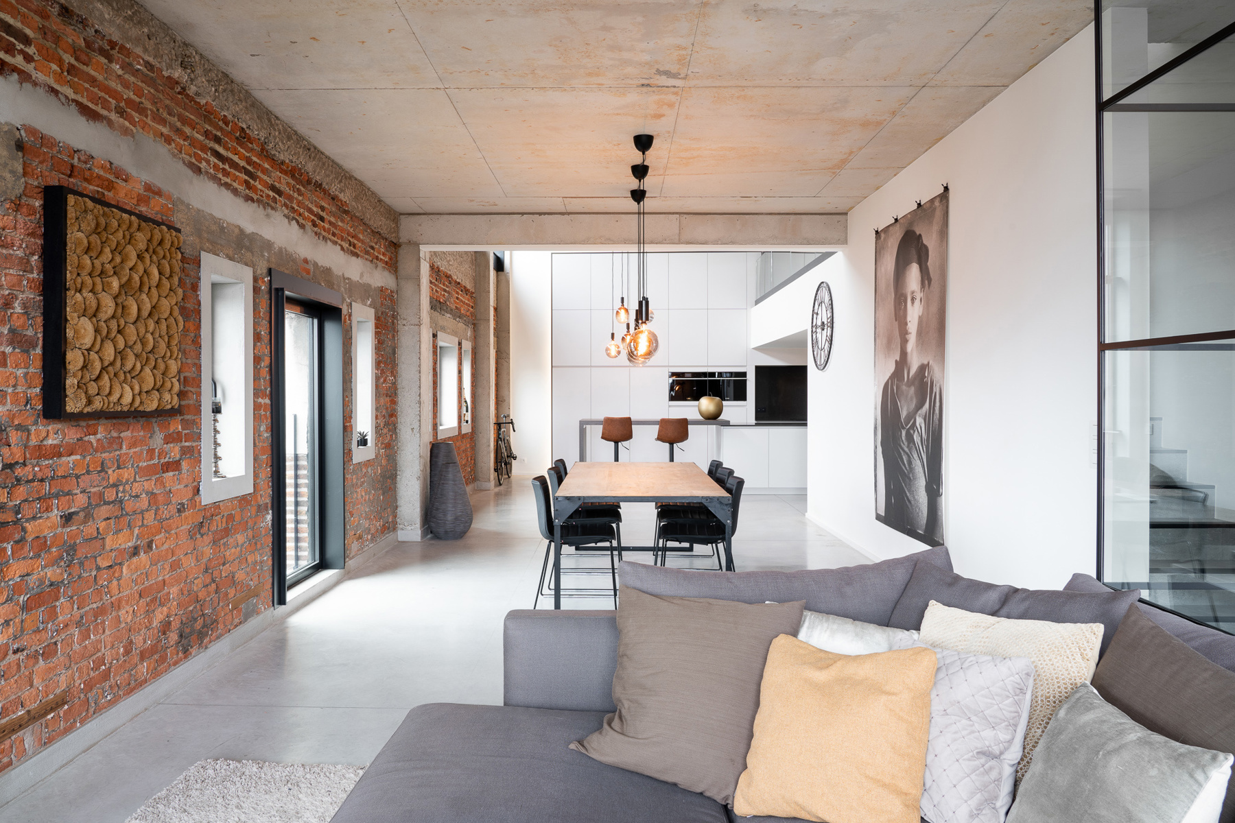 Stijlvol appartement (loft) met groot terras & parking... - foto 4