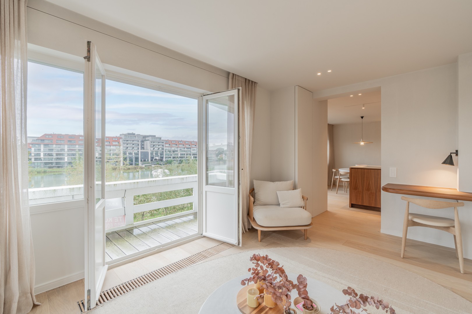 Appartement d'angle luxueux avec une vue imprenable sur le Zegemeer à Knokke - photo 2