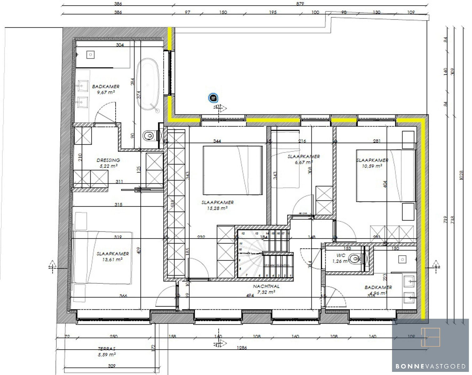 Karakterwoning onder de kerktoren van Lapscheure/Damme - foto 4