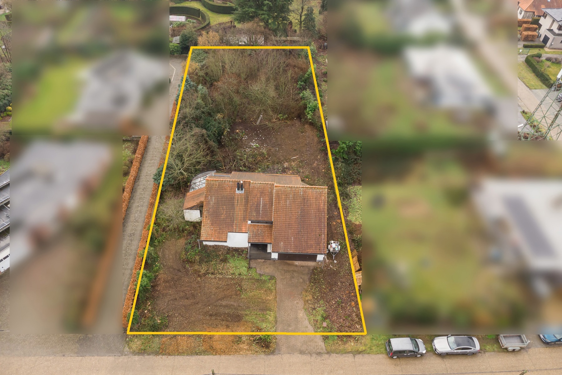 Te renoveren split-level villa met 4 slk + bureel op 1.924m² - foto 2