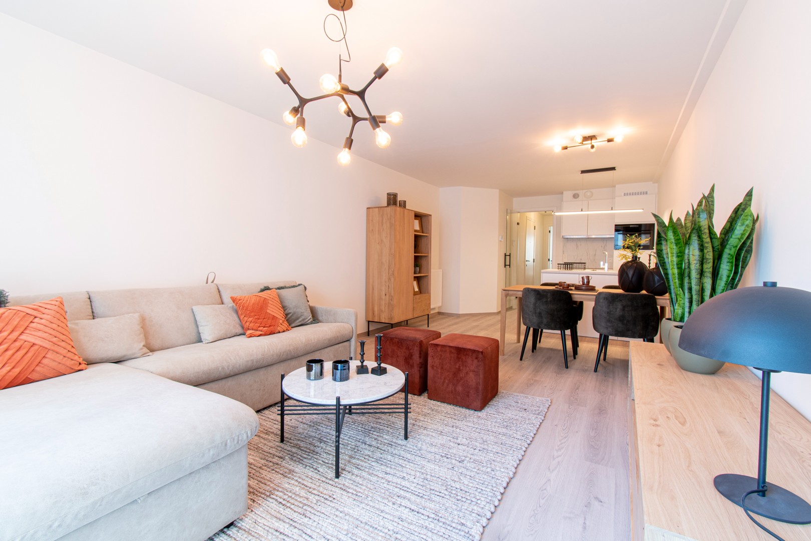 Nieuwbouw appartement met lateraal zeezicht in Blankenberge - foto 1