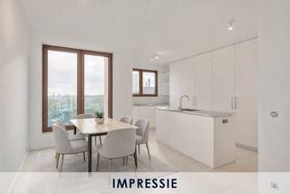 In een recent opgeleverd nieuwbouwproject op de Belgiëlei bevindt zich deze energiezuinige penthouse, die uitblinkt door haar moderne afwerking...