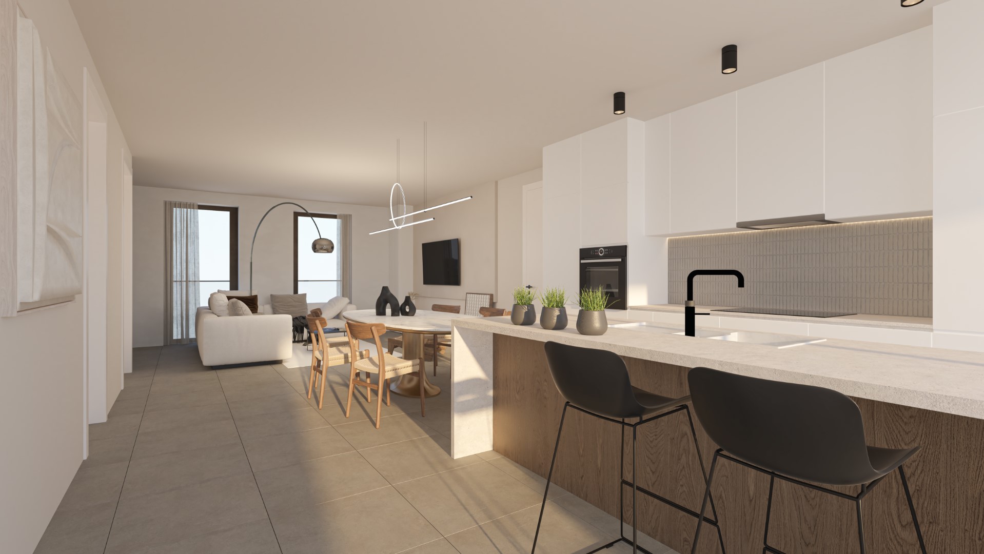 Ruime nieuwbouwappartement met 3 slaapkamers in Beselare - foto 5