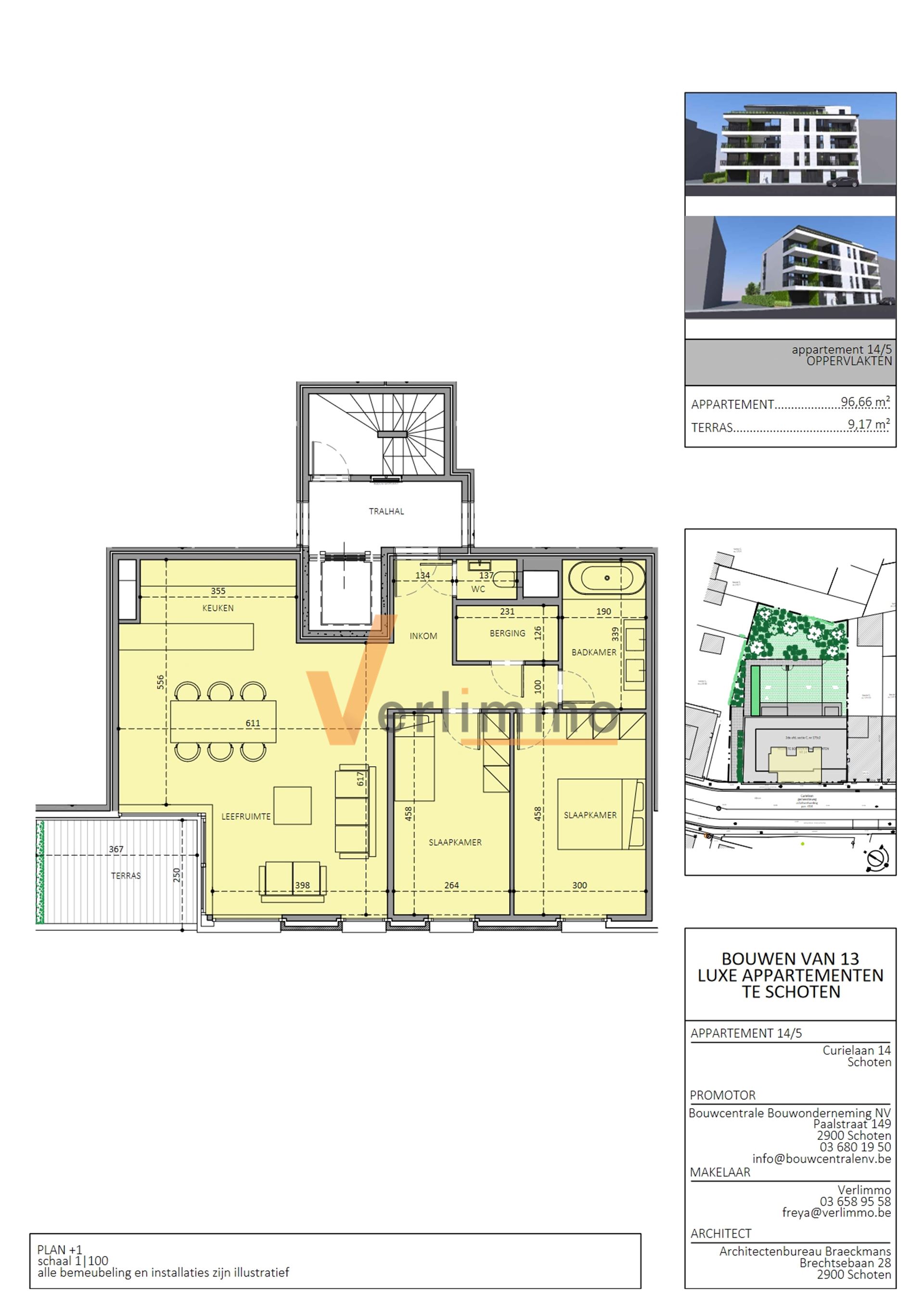 Apartment for sale in Schoten with 2 bedrooms - photo 3