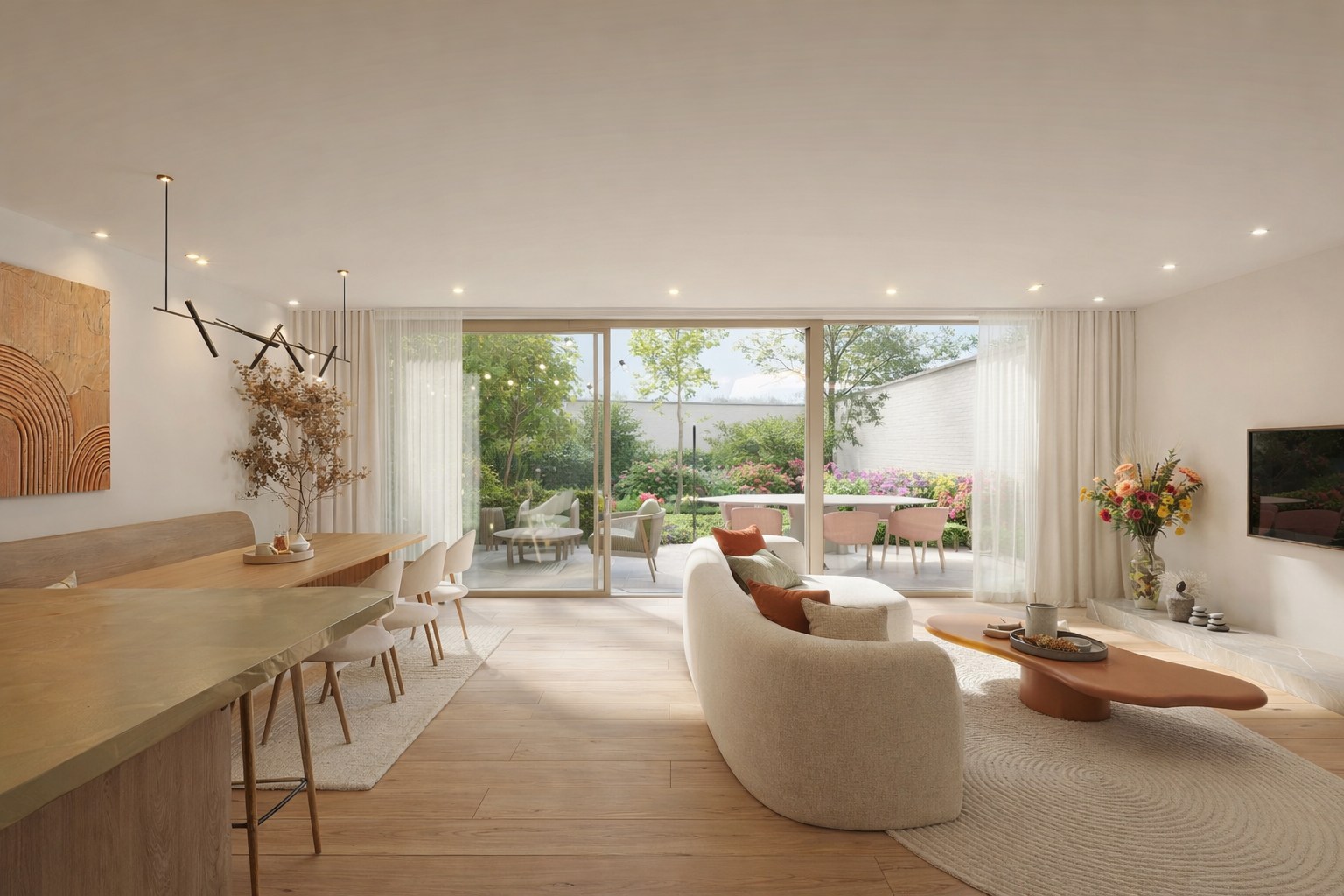 Gelijkvloers wonen met zonnige privétuin - foto 2